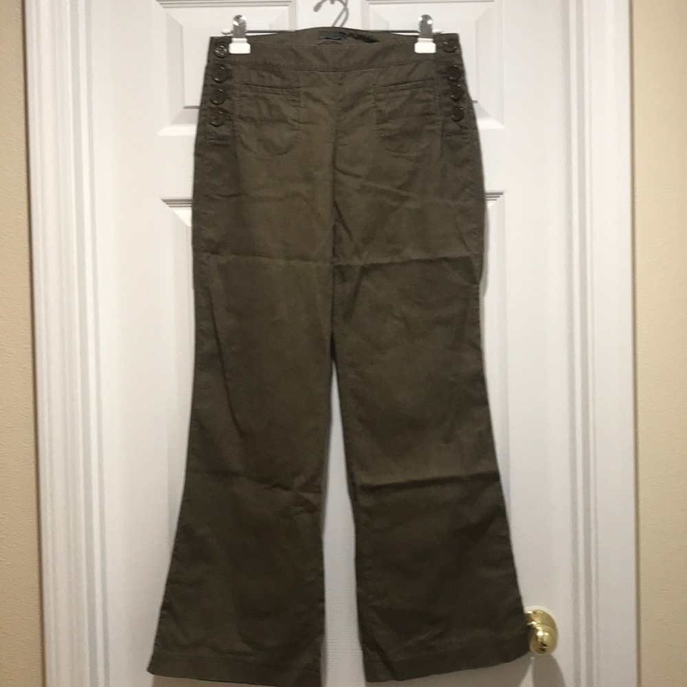 LIKE NEW ARMANI EXCHANGE LINEN PANTS SZ 6. Classy!